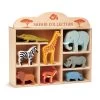 Tender Leaf Toys Tender Leaf Safari Animal Display Shelf Set -Trendy Toy Store TL8475