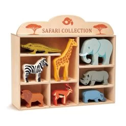 Tender Leaf Toys Tender Leaf Safari Animal Display Shelf Set