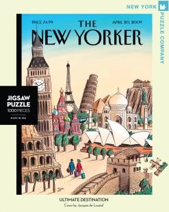The New York Puzzle Company | Ultimate Destination 1000pc Jigsaw Puzzle