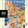 The New York Puzzle Company | The New Yorker Beach Going 1000pc Jigsaw Puzzle