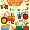 Usborne - Look & Find Puzzles Farm -Trendy Toy Store USB702506