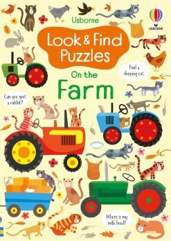 Usborne - Look & Find Puzzles Farm