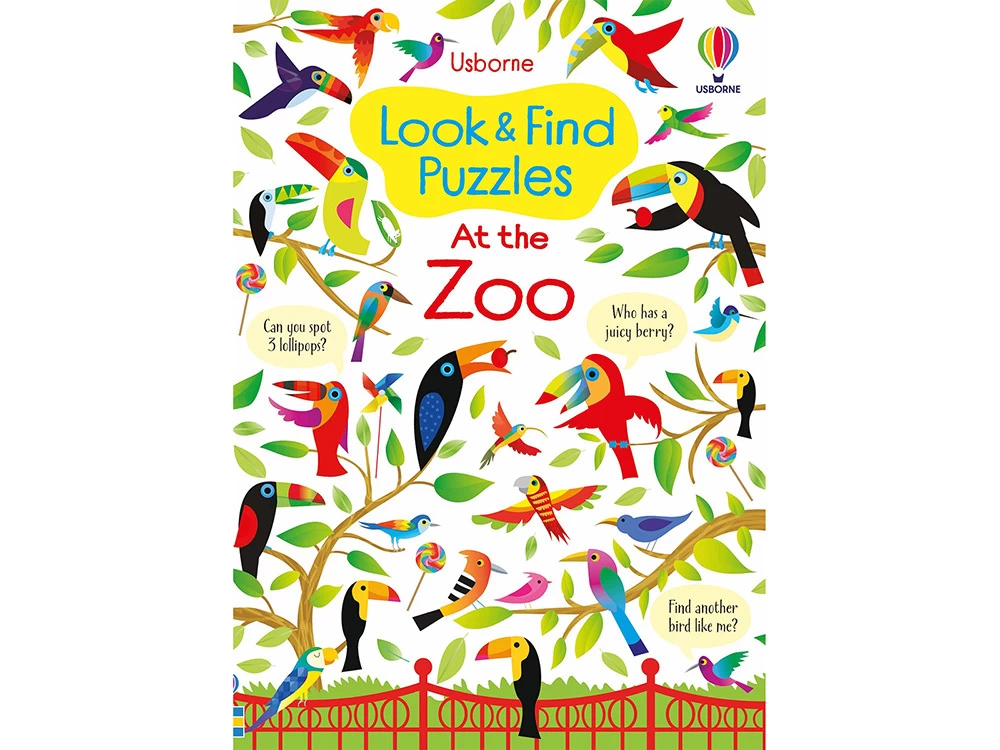 Usborne - Look & Find Puzzles At The Zoo 3 Usborne - Look & Find Puzzles At The Zoo