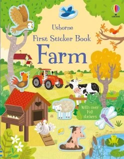 Usborne - First Sticker Book Farm