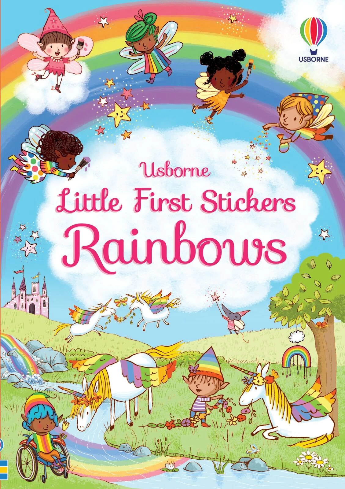 Usborne - Little First Stickers Rainbows 3 Usborne - Little First Stickers Rainbows